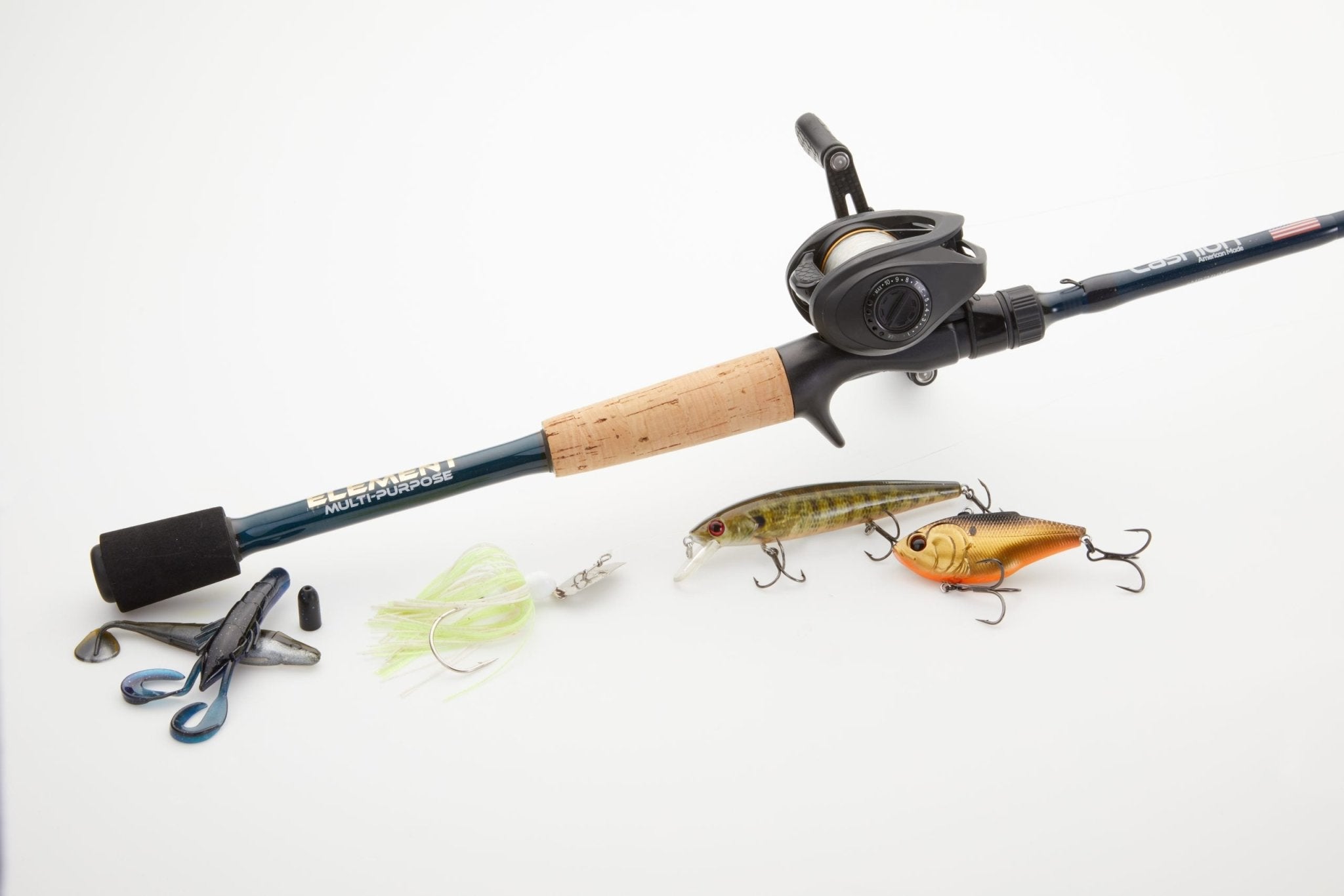 Fishing Accessories. Artificial Bait Stock Image - Image of hobby