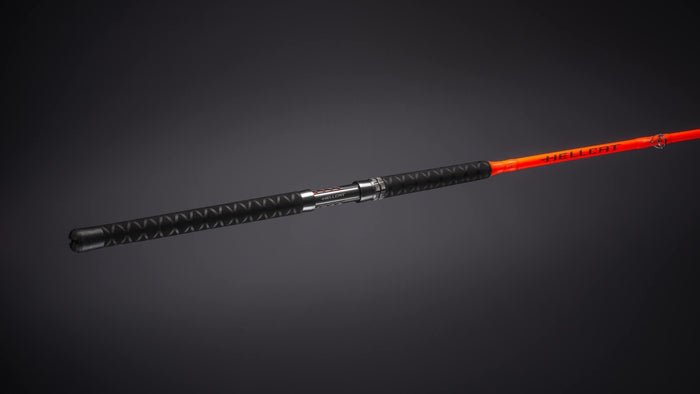 Catch the Fever 7'6" Hellcat Casting Rods (Orange, Yellow, Green, Pink) - Hamilton Bait and Tackle