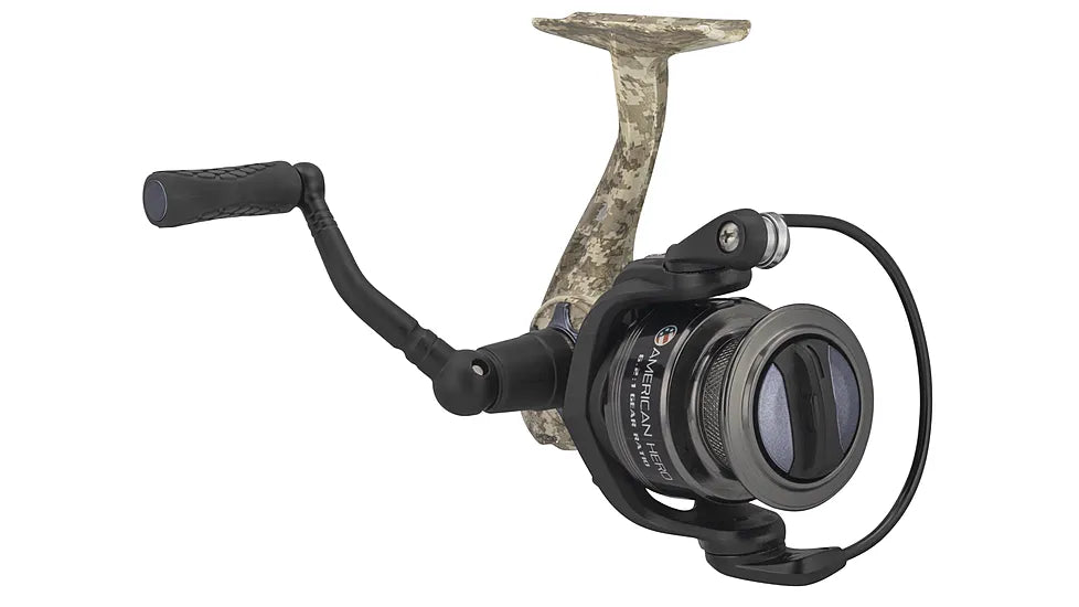 Lew's American Hero Camo Spinning Reel - Hamilton Bait and Tackle