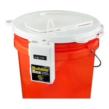 Marine Metal Bubble Box Portable Air Pump Fishing Live Fish Aerator Bait  Minnow 29326963158