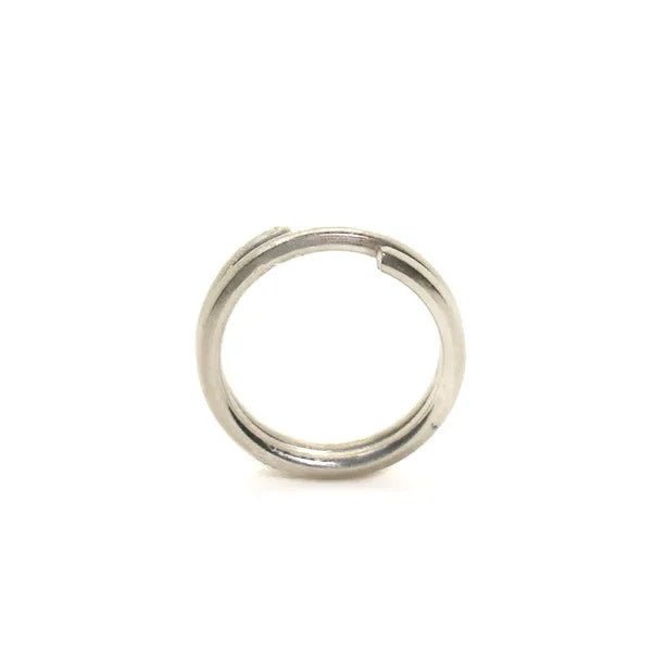 Mustad Split Ring, Round - Nickel - Hamilton Bait and Tackle