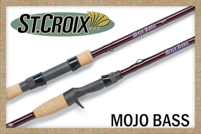 St. Croix Mojo Bass Casting Rod - Hamilton Bait and Tackle