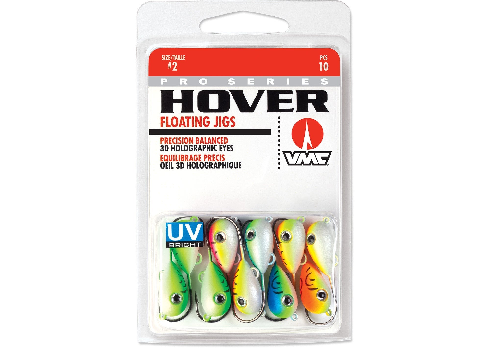 VMC Hover Jig UV Kit - Size 2 Assorted Colors